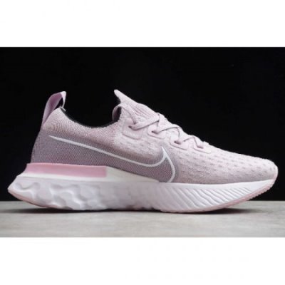 Nike Bayan React Infinity Run Flyknit Mor / Pembe Koşu Ayakkabısı Türkiye - DL8HG2M3